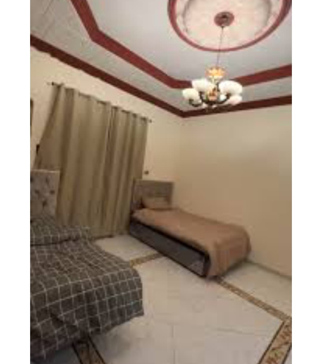 غرفة مفروشة في سكن بنات موظفات - المنفوخه 1